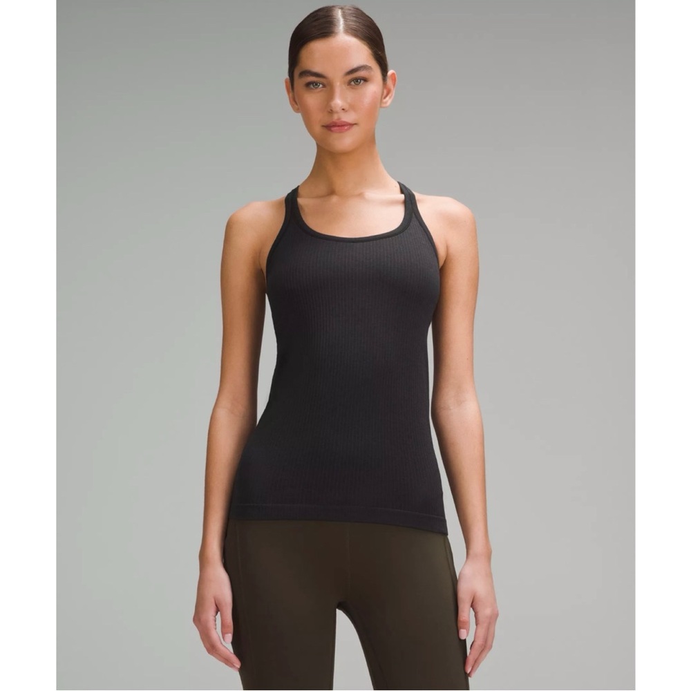Lululemon Ebb to Street Tank in Charcoal